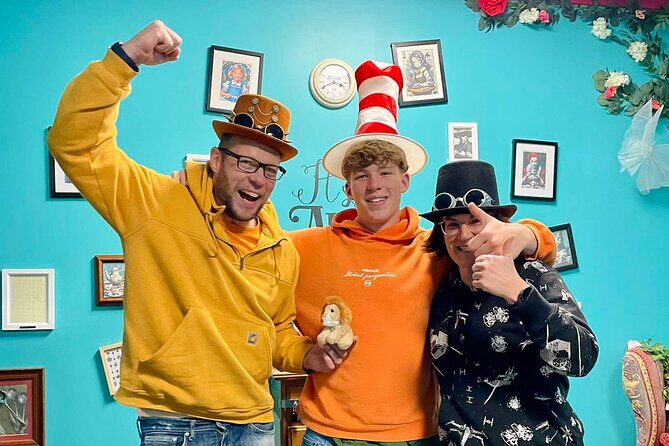 Mad Hatter's Hat Escape Room Experiences - The puzzle design: easy to expert, with a real “team” vibe