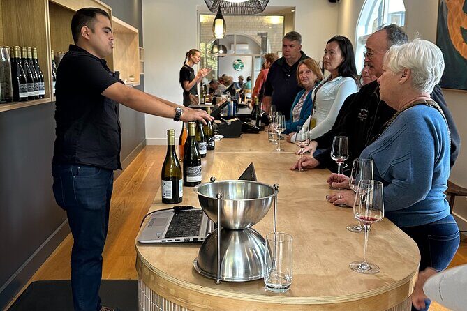 Martinborough Chefs shared wine tour ŵ lunch from Wellington - Tiwaiwaka Winery: cheese tasting plus a 2024 vintage moment