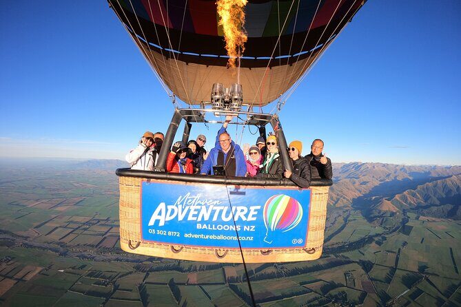 Methven-Mt Hutt Scenic Hot Air Balloon Flight - The flight itself: calm minutes, big views, and a camera trick