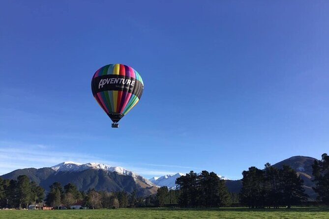 Methven-Mt Hutt Scenic Hot Air Balloon Flight - What you’ll see: Southern Alps, Mt Cook, and the Pacific coast