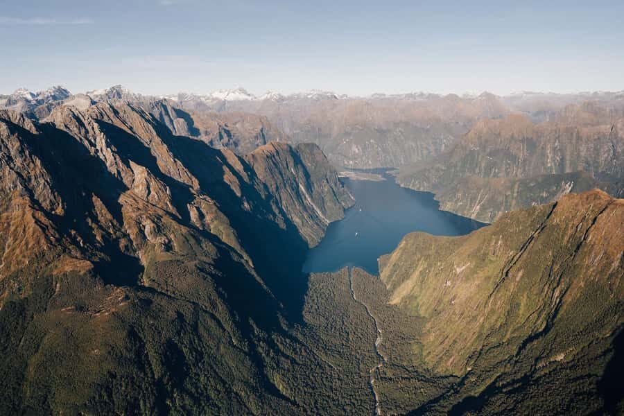 Milford Sound: 1.5-Hour Helicopter Tour with Two Landings - Milford Sound landing: 15 minutes on the fjord for real scale
