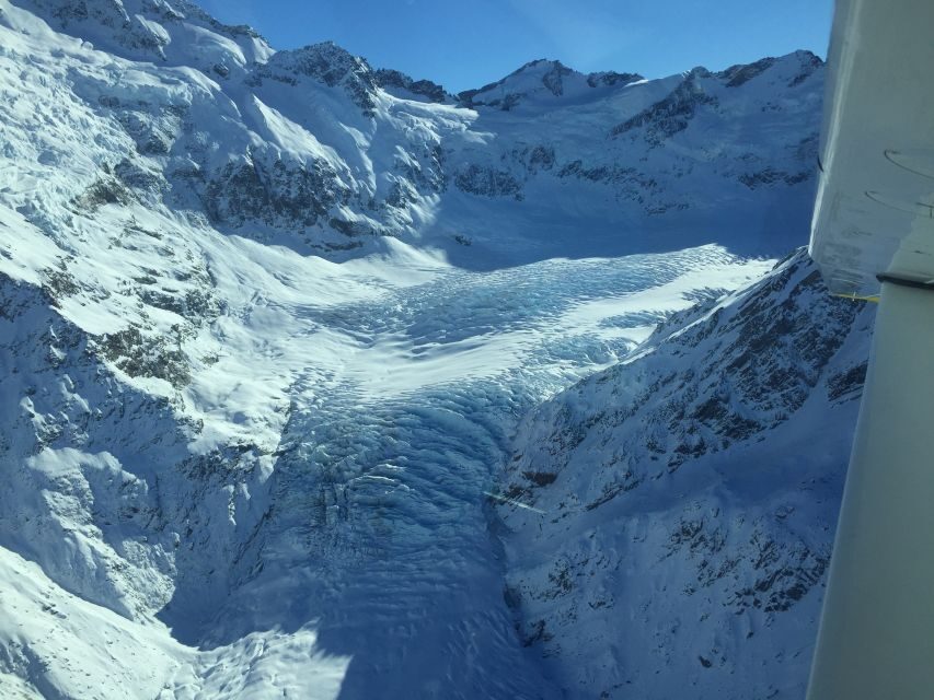 Milford Sound & Big 5 Glaciers Scenic Flight from Queenstown - The route won’t be identical, but the “at least five glaciers” promise matters