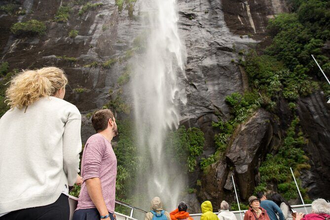 Milford Sound Coach & Extended Cruise from Queenstown - On the road in a premium glass-roof coach to Milford Sound