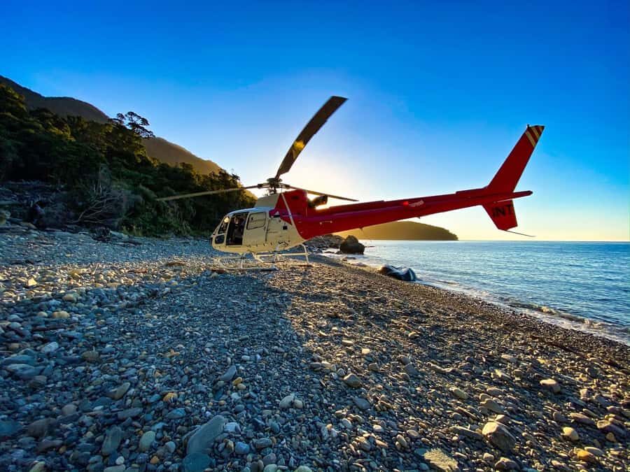 Milford Sound Extended Helicopter Flight & 3 Landings - Milford Sound touchdown: walk, photos, and the sound of the cliffs