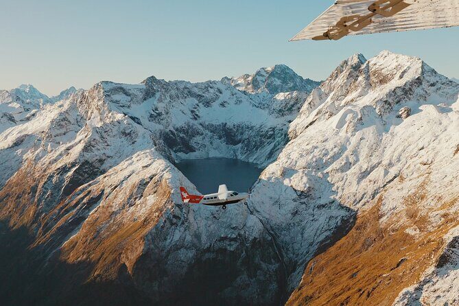 Milford Sound Fly Explore Fly ex Queenstown by Glenorchy Air - Landing in Milford Sound: shore walks, coffee, and Mitre Peak views