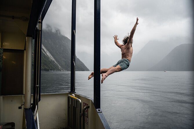 Milford Sound Mariner Overnight Cruise - Day 1 on Milford Sound: waterfalls, cliffs, and the first wildlife chances