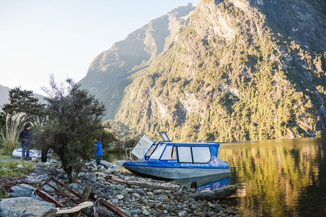 Milford Sound Nature Cruise and Self-Guided Scenic Track Walk - Deepwater Basin and the water taxi connection: quick, but plan your steps