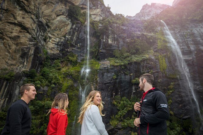 Milford Sound Nature Cruise with Southern Discoveries - Lady Bowen Falls: The Tall One That Feels Like a Waterfall Factory