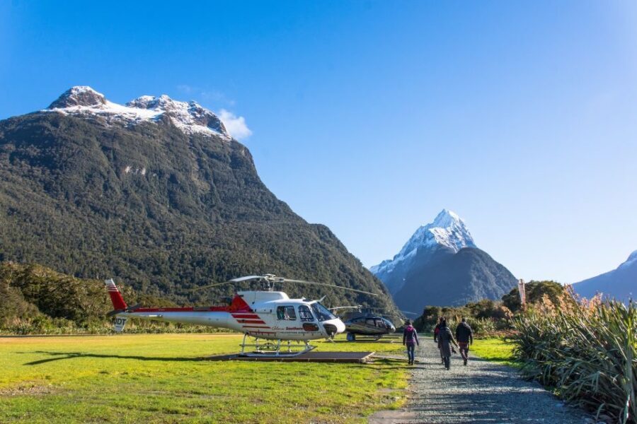 Milford Sound Scenic Helicopter Flight with Landing - What to bring and what not to do on the helicopter