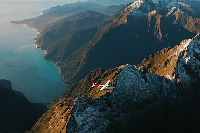 Milford Sound Tour: Cruise & Flight - Homer Tunnel: the engineering moment before the fjord