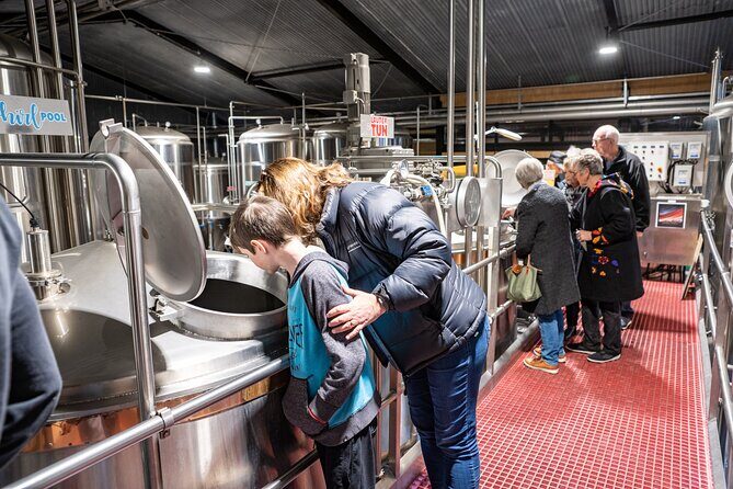 Monteith's Brewery Tour - What you actually drink: two pours plus a tasting flight