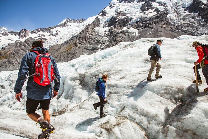 Mount Cook: 3-Hour Tasman Glacier Heli-Hike - The 2-hour Tasman Glacier hike: boots, crampons, and focus