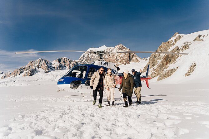Mount Cook and The Glaciers 55-Minute Helicopter Flight - Crossing to the West Coast: Franz Josef and Fox glaciers from above