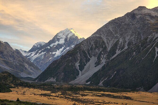Mount Cook & Lake Tekapo Day Tour from Christchurch with Lunch - Entering Aoraki Mount Cook National Park: visitor center + village base time