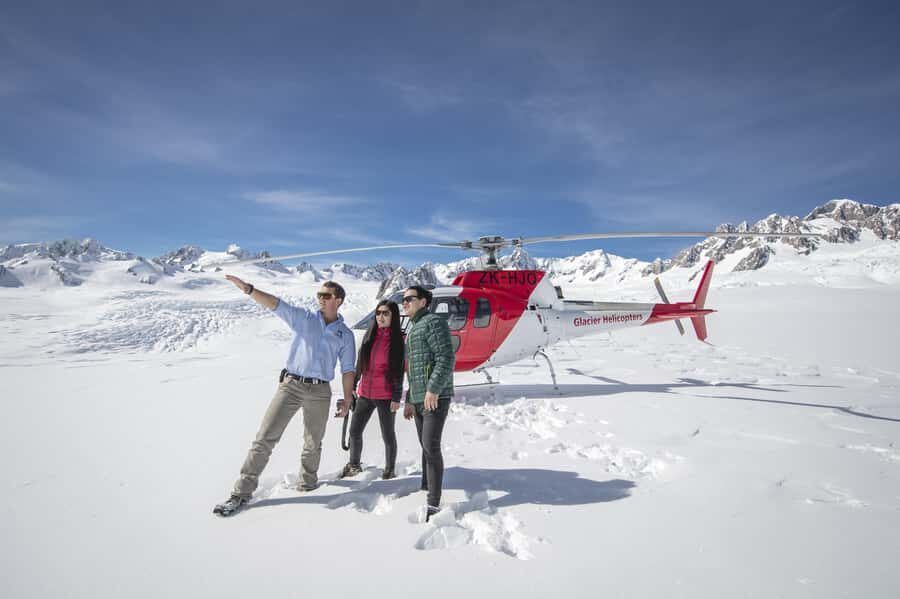 Mount Cook: Tasman Glacier and West Coast Helicopter Flight - The 50-minute route over the Tasman and the Southern Alps