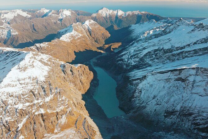 Mt. Cook Fly Explore Fly ex Queenstown by Glenorchy Air - Kids onboard: child seats, earmuffs, and less stress for parents