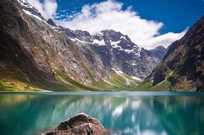 Mt. Cook Full Day Private Tour via Tekapo from Christchurch - Lake Pukaki: A Different Blue, Same Alpine Theater
