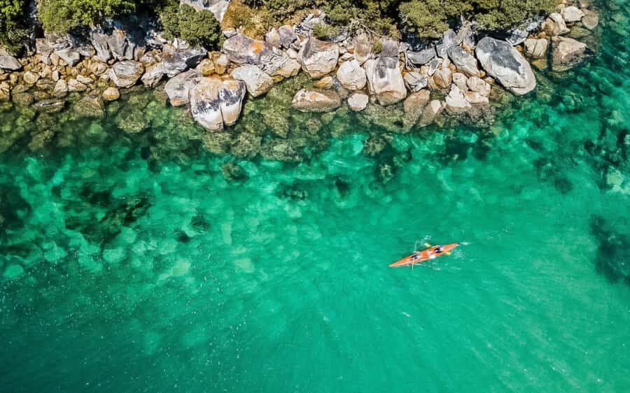 Nelson: Abel Tasman Kayaking & Great Taste Trail Bike Tour - The Great Taste Trail from Kaiteriteri to Riwaka, Motueka, and Lower Moutere