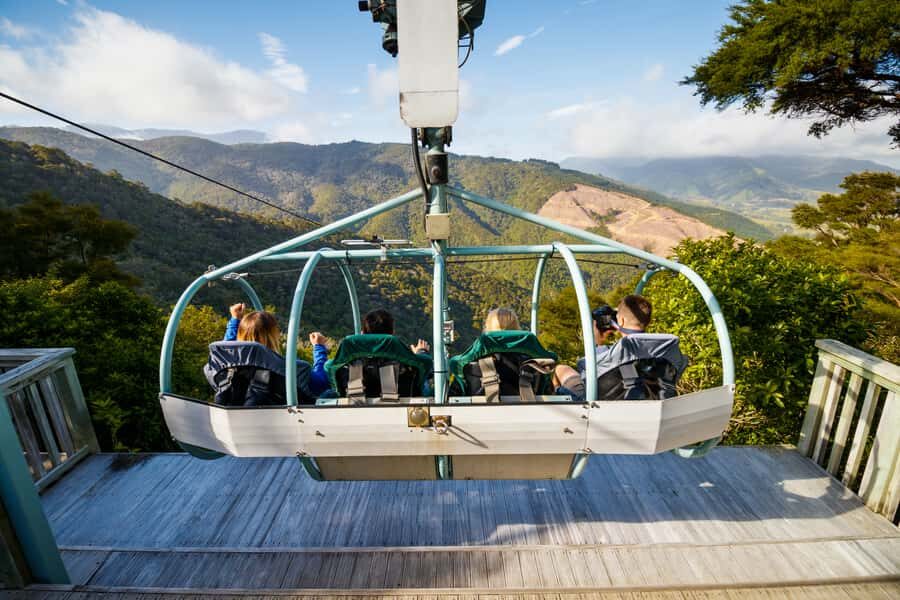 Nelson: Cable Bay Adventure Park Skywire Experience - How the 90 minutes actually plays out