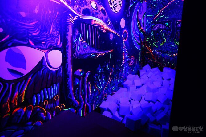 Odyssey Sensory Maze Entry Auckland Ticket - Price and Value: $21.72 Per Person, No Time Limit