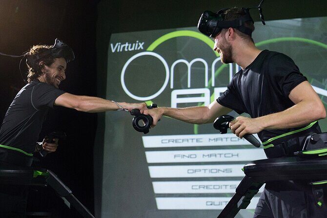 Omni VR - Multiplayer Virtual Reality - Game choices: zombies, haunted houses, shooting missions, and VR escape styles