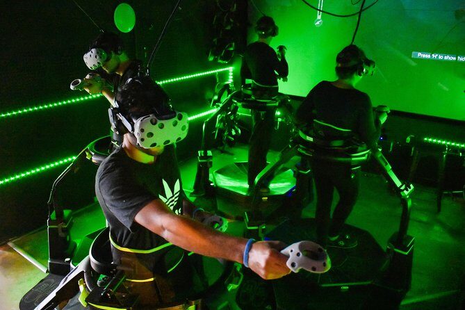 Omni VR - Multiplayer Virtual Reality - Thrillzone Queenstown check-in and your first minute in VR