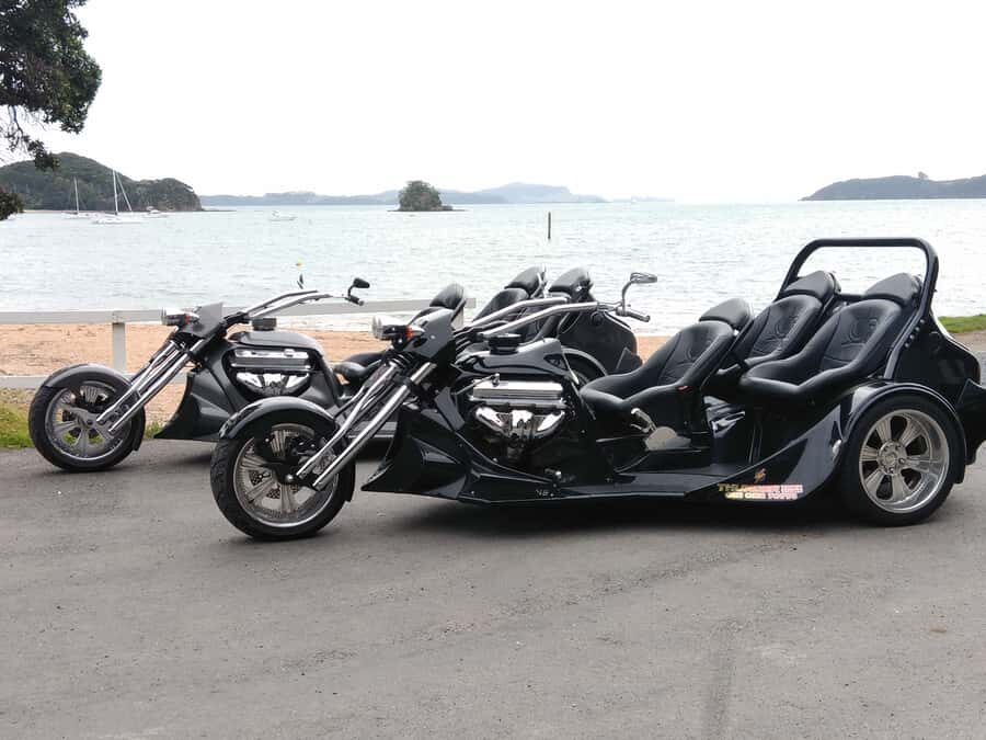 Paihia: Bay of Islands Trike Tour Experience - The sights: Haruru Falls, Waitangi Lookout, and Opua