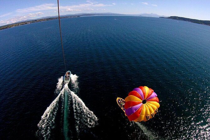 Parasailing Adventure over Lake Taupo - Where You Meet and How the Experience Feels on Arrival