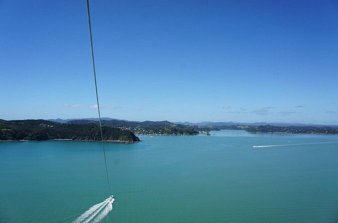 Parasailing Adventure Over the Bay of Islands - The View Route: Towns, Forests, Islands, and Hole in the Rock