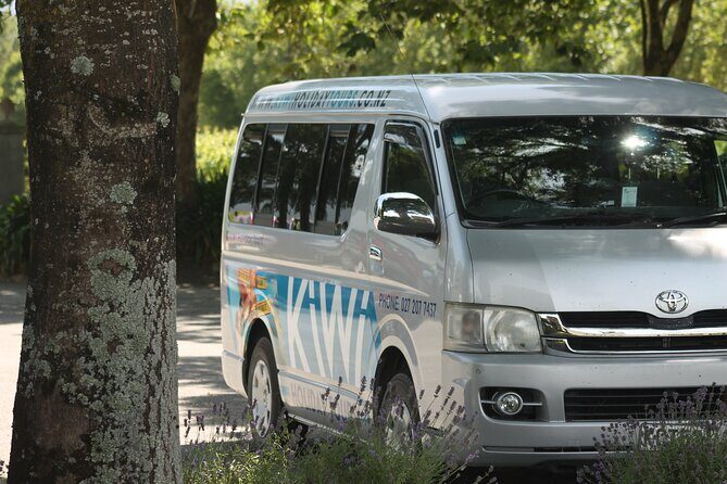 Picton & Blenheim Scenic Tour - Entering the Picton to Blenheim circuit in a small van