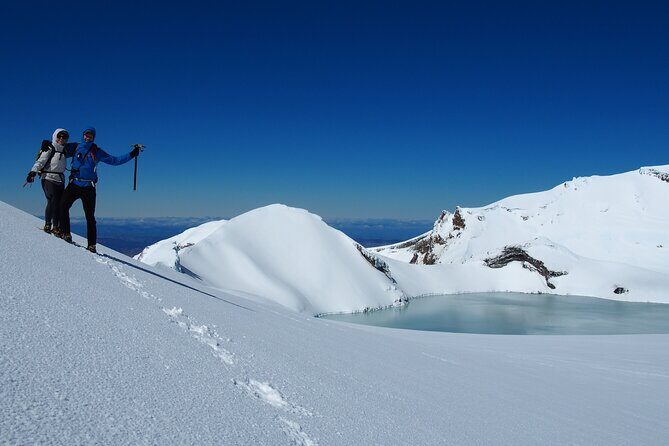 Premium Mt Ruapehu Summit Plateau Guided Group Hike - The day in motion: start at Adrift Tongariro, then up to the crater-lake views