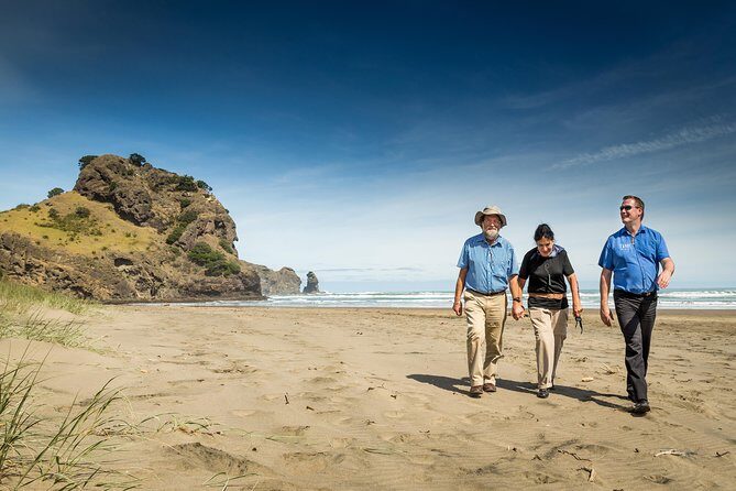Private Auckland Luxury Tour - Piha Beach: black-sand scenery and a focused stop