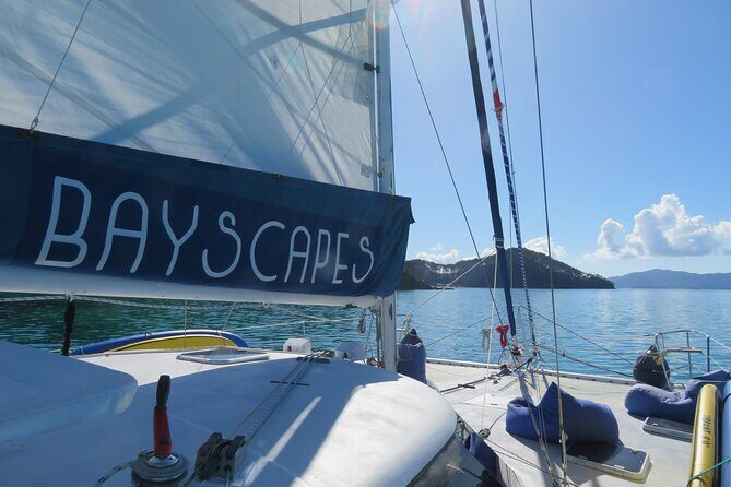 Private Catamaran Full Day Sailing Charter | Bay Of Islands - The anchor stop at a remote island: paddle, snorkel, walk
