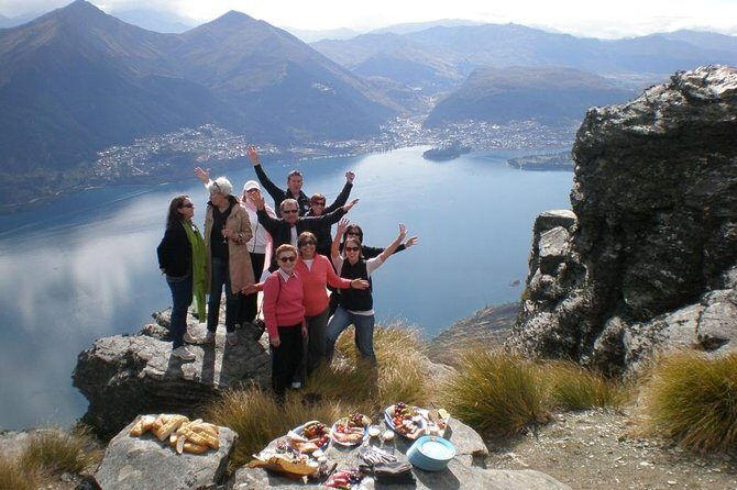 Private Champagne Picnic on a Peak with Helicopter Ride - The champagne picnic setup: food, drink, and a view schedule