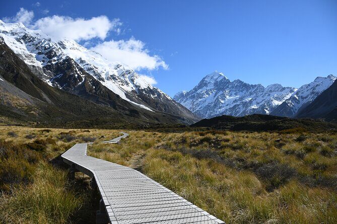 Private Mt Cook Day Tour From Christchurch via Lake Tekapo - Aoraki Mt Cook National Park: Village time and the Tasman Glacier viewpoint option