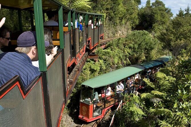 Private Tour - Coromandel Beach, Caves & Forest - Driving Creek Railway and Pottery: narrow-gauge views over the Hauraki Gulf