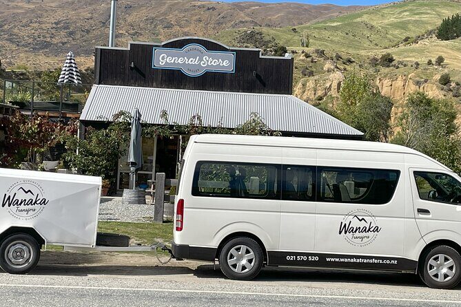 Private Transfer from Queenstown Central to Wanaka - The Drive Over Crown Range and Through Cardrona Valley