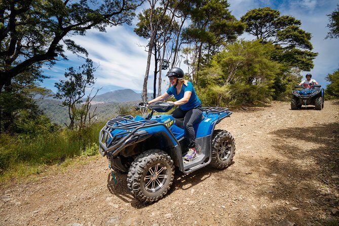 Quad Bike - Bayview Circuit - Stop for snacks, then manage the dust: what to bring and what to expect