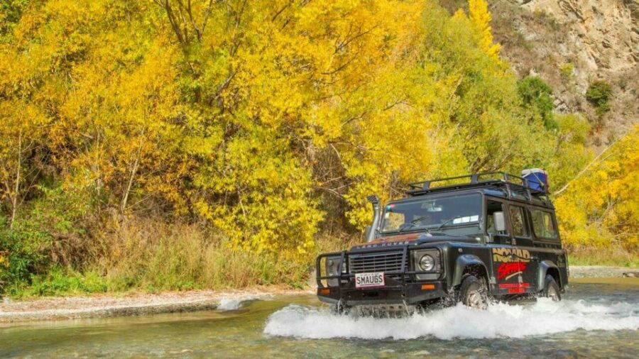 Queenstown: Full-Day 4WD Lord of Rings Tour with Lunch - Elven gold panning beside the river