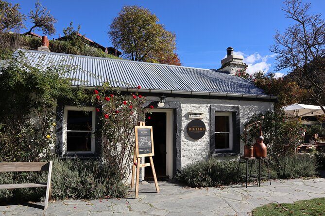 Queenstown Gin, Wine & Beer Tour | Adults Only - Amisfield Winery cellar door: an elegant Central Otago finish