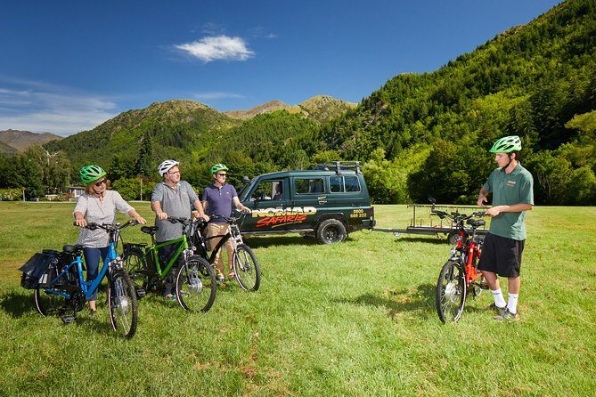 Queenstown Guided E-bike Wine Tour - Kawarau Suspension Bridge stop: a classic landmark plus a real break