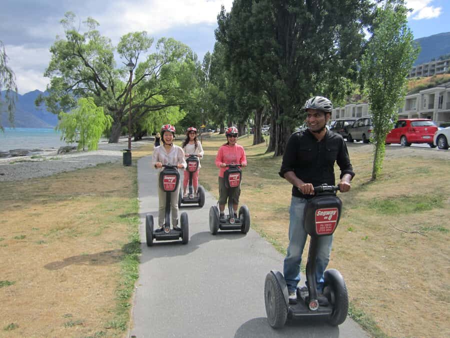 Queenstown: Guided Segway Tour - Glide along Lake Wakatipu: the main bay and water-edge views