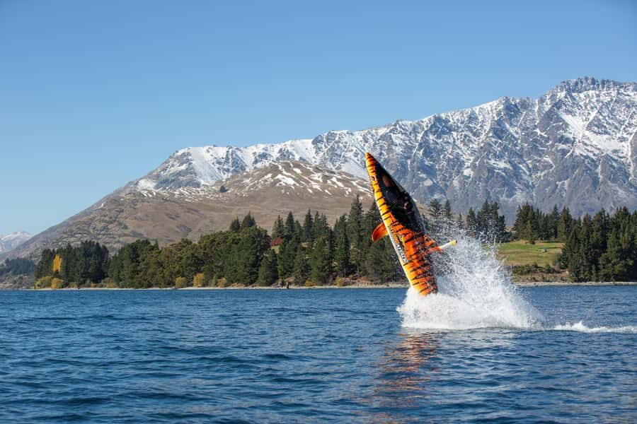 Queenstown: Hydro Attack Shark Ride - The Big Surprise Moment: Vertical Launch and Re-entry