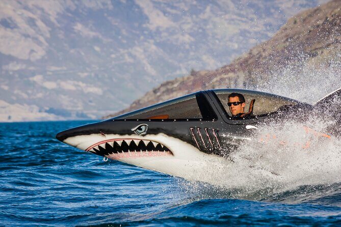 Queenstown Hydro Attack Shark Ride Adventure - Surface Speed, Underwater Runs, and the Moment the Shark Leaps