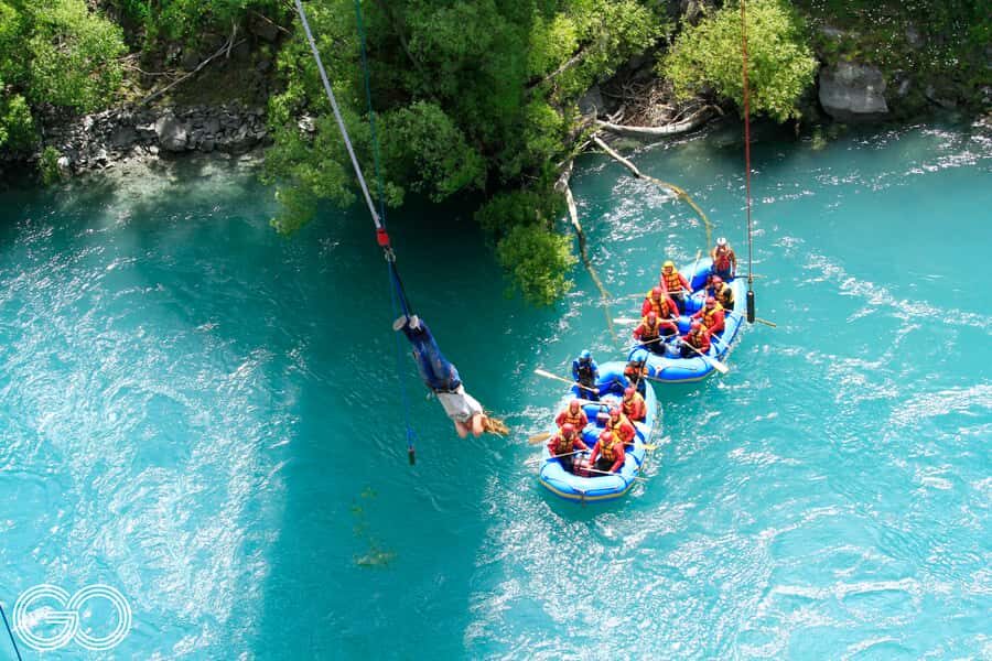 Queenstown: Kawarau River Rafting and Jet Boat Ride - Finishing move: Dog Leg, New Zealand’s longest commercially rafted rapid