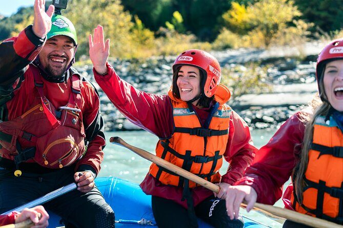 Queenstown Kawarau River Whitewater Rafting - Entering the river: meeting at RealNZ and getting raft-ready