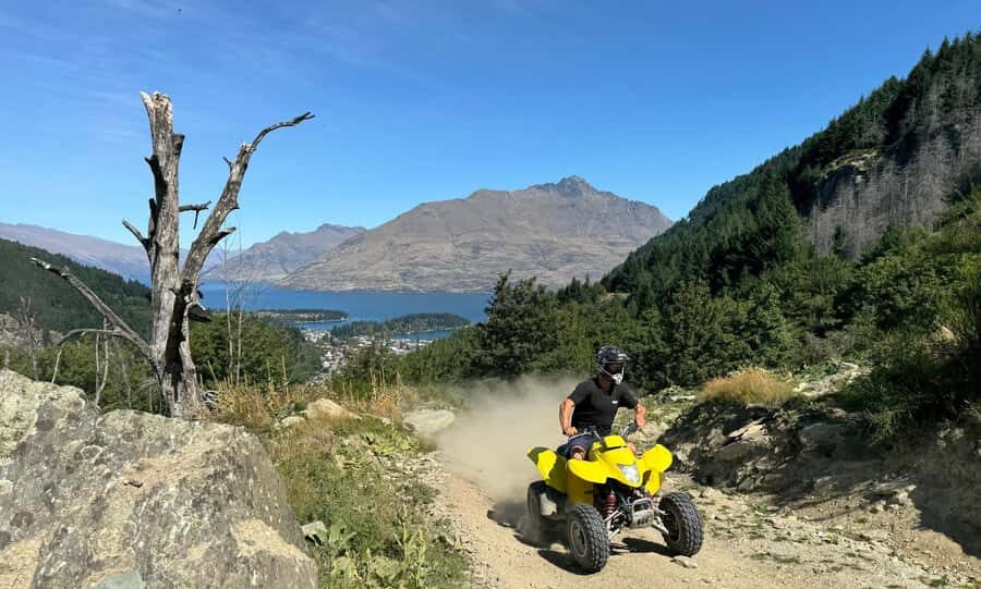 Queenstown: Quad Bike Tour - Your 1-Hour Ride: Hills, Forest Tracks, Tight Corners, Creek Crossings