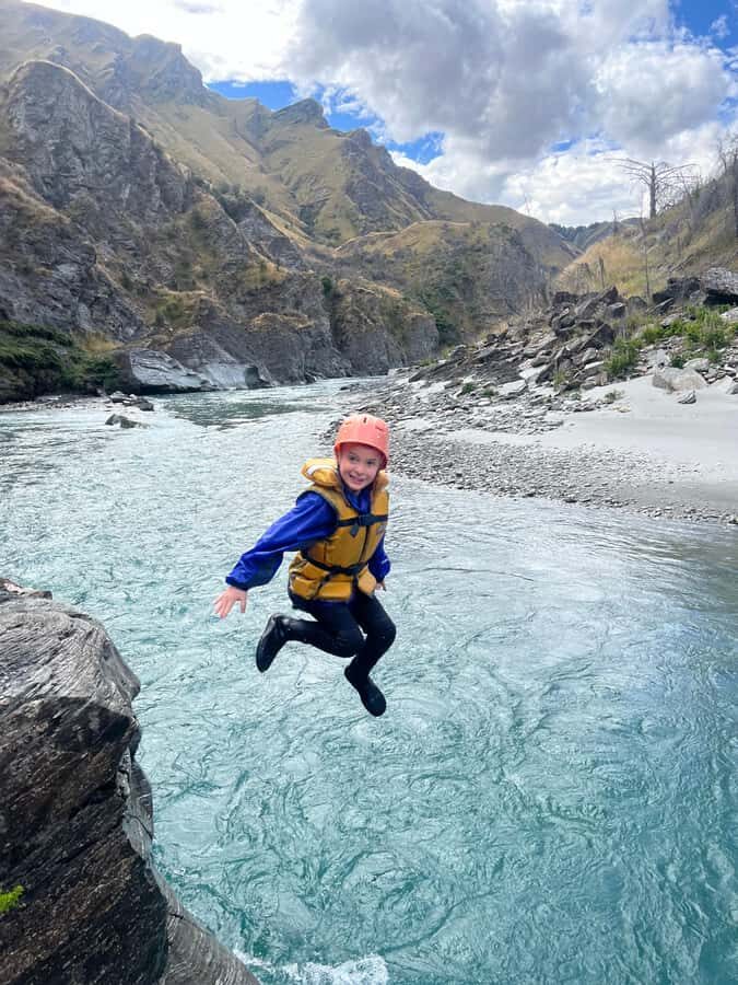 Queenstown: Shotover River Rafting & Skippers Canyon Tour - The Shotover River launch and the 15-minute safety briefing