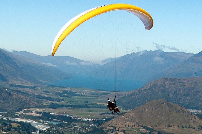 Queenstown Tandem Paragliding from Coronet Peak - Landing: Gentle Touchdown and Quick Back-to-Town Exit