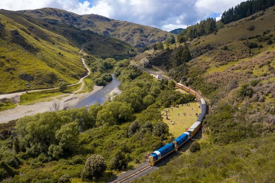 Queenstown to Dunedin Incl Taieri Gorge Train (One-Way) - Road comfort from Queenstown, then straight into Central Otago